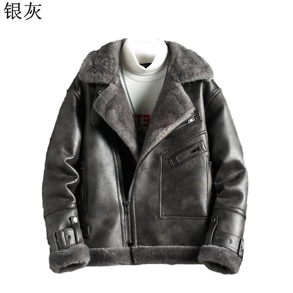 ムートンコート メンズ フェイクムートン 冬物 ライダース