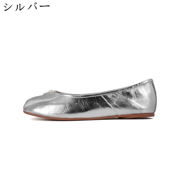 パンプス 羊革 足袋シューズ レディース カジュアル レジャー ベビーシャワー 柔軟性 防臭 エレガンス 耐摩耗 蒸れない バレエシューズ_5