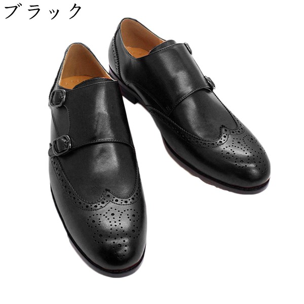 【美品・サイズ小さめ】Berwick ローファー ダブルモンク 本革 23cm Berwick1707 | ダブルモンクローファー | 5111CHSGBK – バー