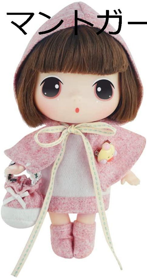 人形セット 女の子おもちゃ ショートヘア 人形 ドレスアップドール 18cm高さ ままごとをする 人形贈り物 スポーツウェア｜jinichirosasaki｜04