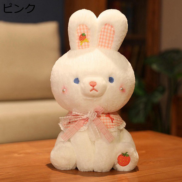 サイズ 刺繍 35-50cm おもちゃ ラビット 縫いぐるみ ウサギ だきまくら キュート 可愛い  ロリ もふもふ 萌え萌え   ふわふわ｜jinichirosasaki｜02