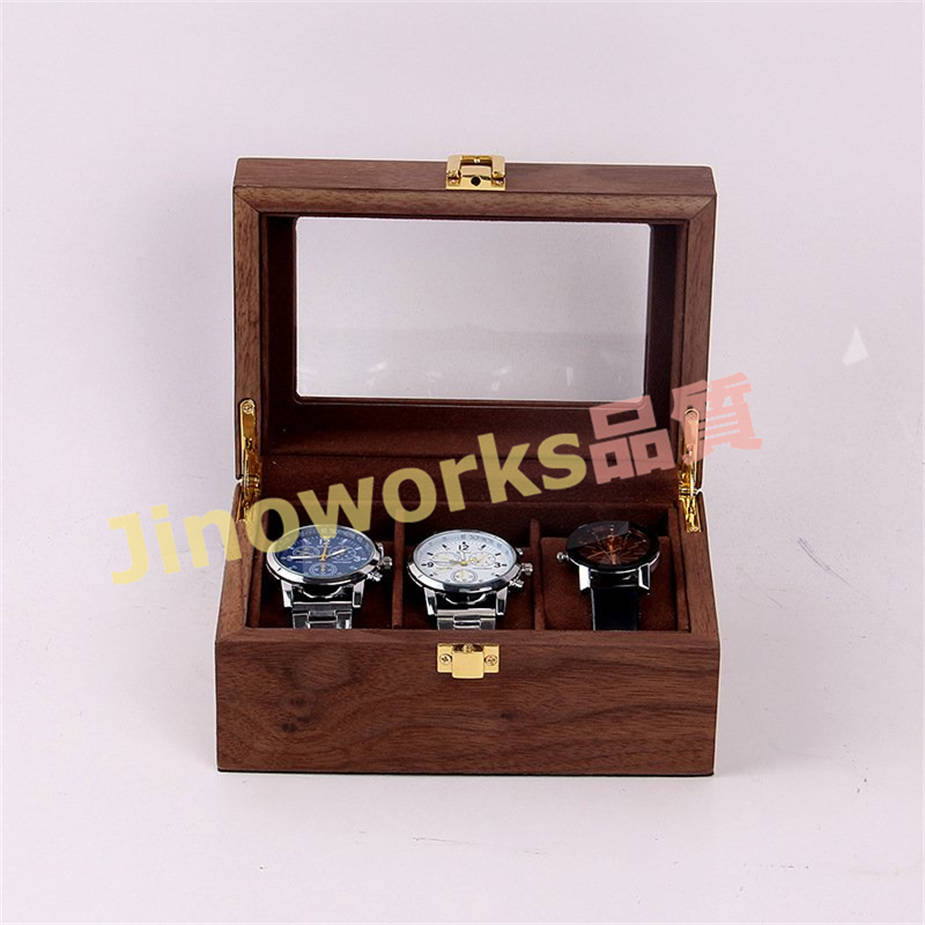 時計ケース 腕時計 収納ケース 木製3本用 おしゃれ ウッド コレクションケース