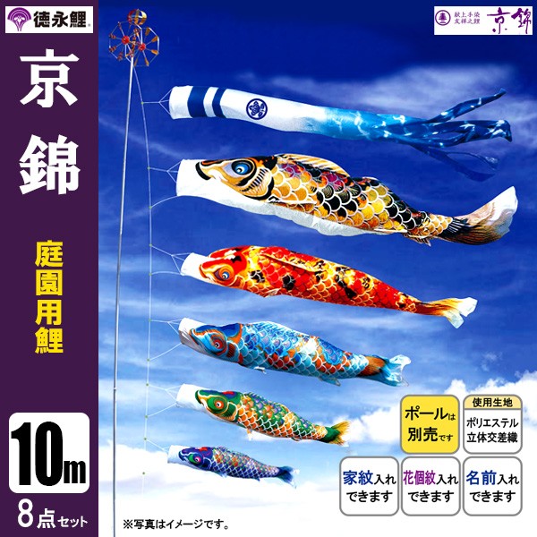 徳永 室内用 鯉のぼり puca プーカガーランド にじ600-975 600-952 通販