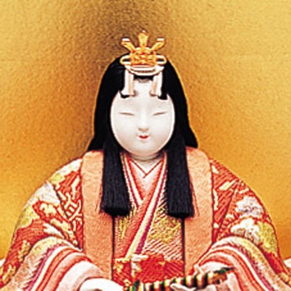 雛人形 ひな人形 木目込み人形 真多呂人形 親王飾り 伝統工芸品 本金 春慶雛 1808 - 5