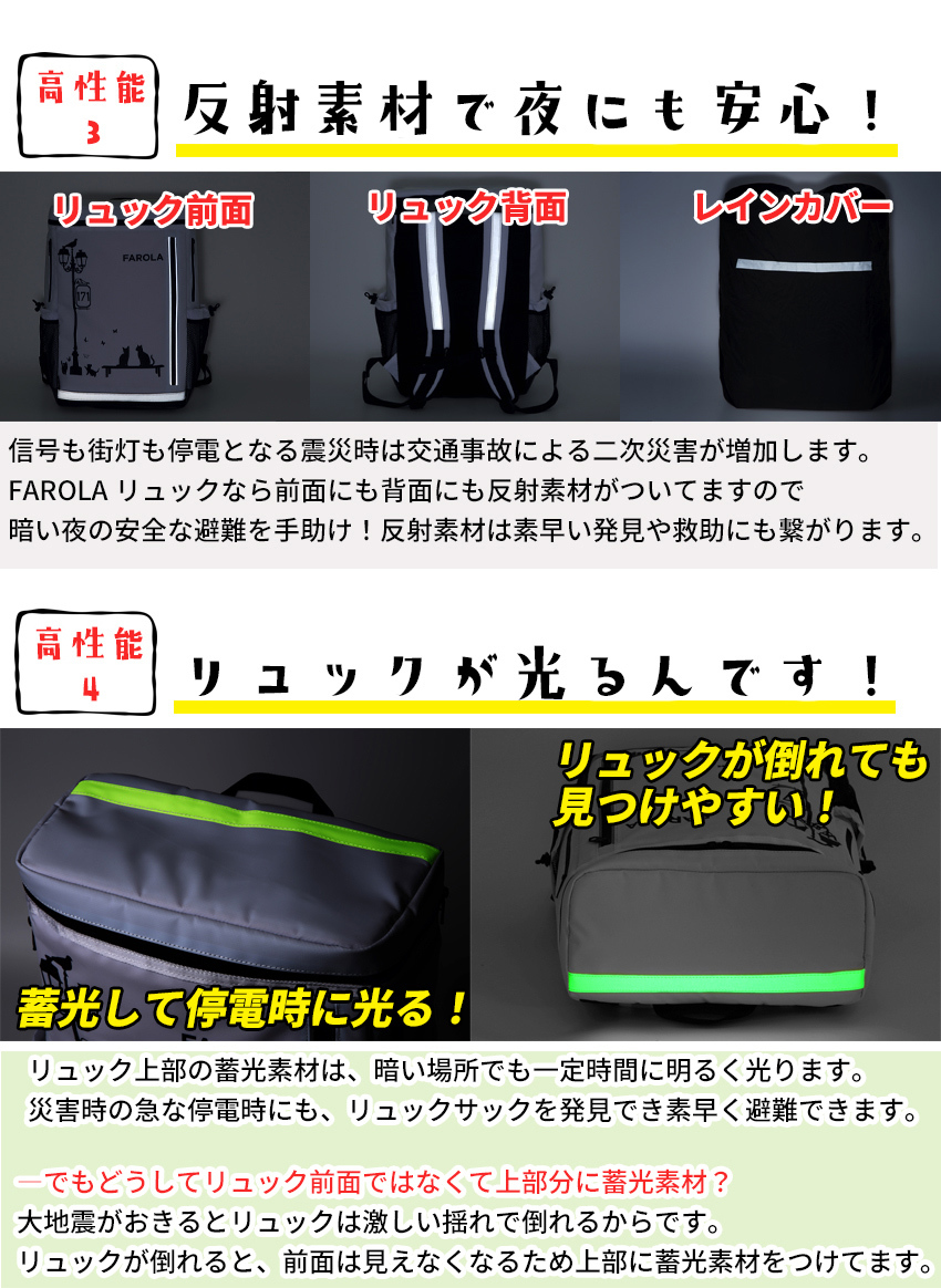 防災セット ヘルメット付き 2人用 FAROLA 防災グッズ 防災リュック