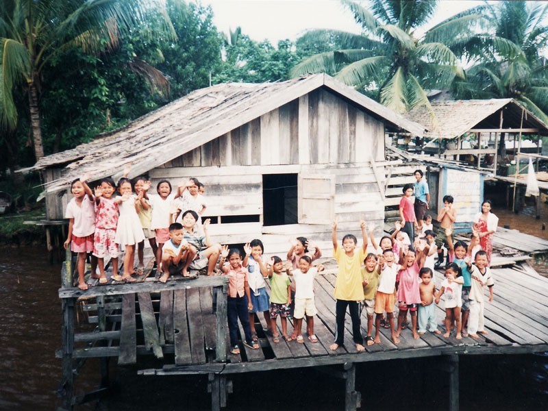 インドネシアの子供たち