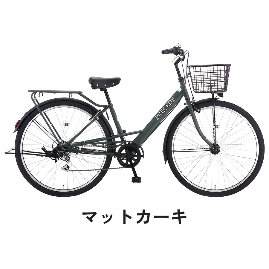 サカモトテクノ プリシード 700c 自転車 クロスバイク 完成品 外装6段