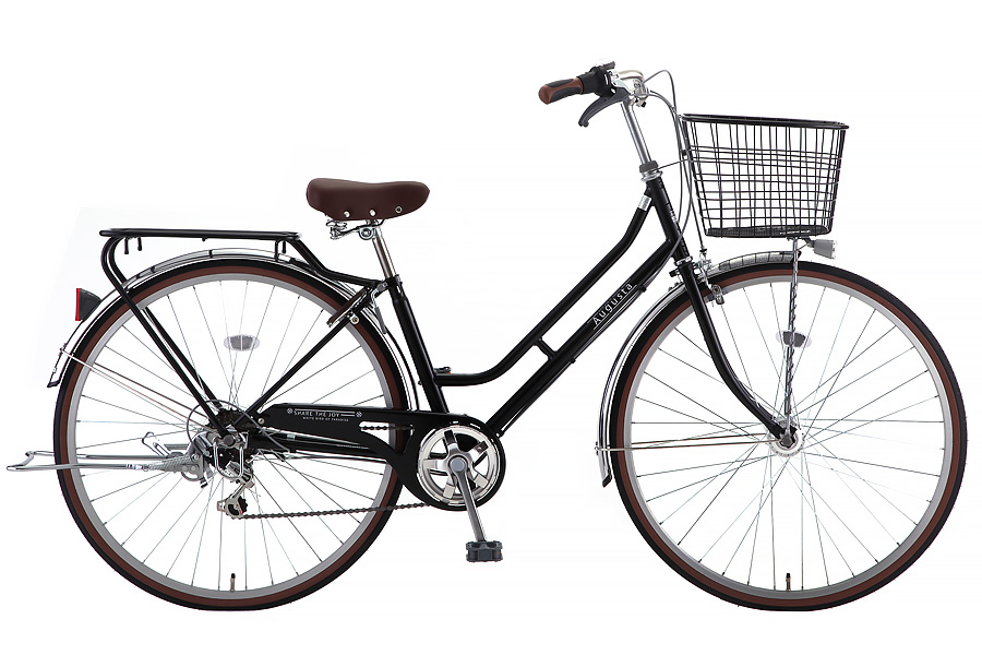 【整備済自転車】27インチ内装3段変速　LEDオートライト付　サカモトテクノ製　若林自転車　浜大津　SALE❗️ 完成品でお届け サカモトテクノ オーガスタ 通学自転車 自転車 通学 27
