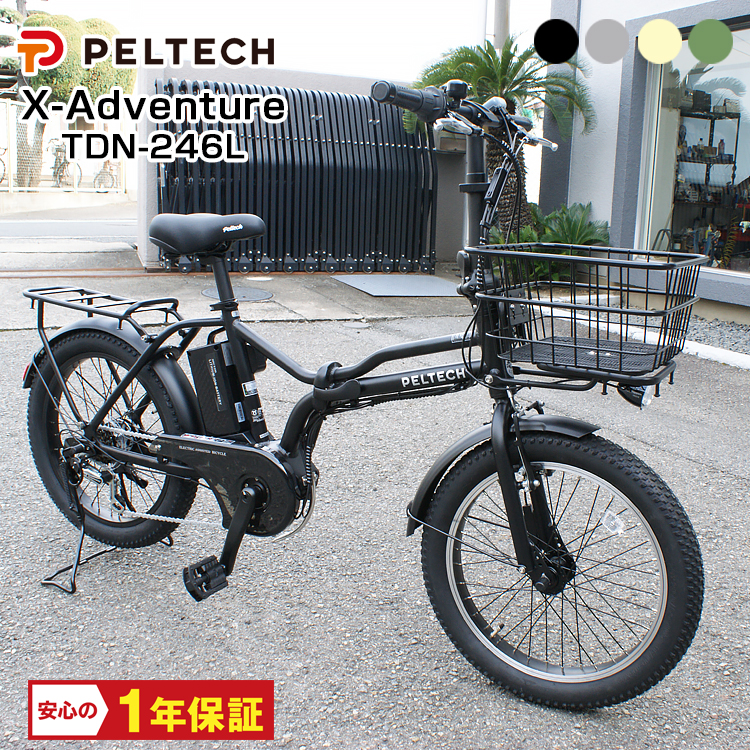 PELTECH（ペルテック） X-Adventure ハイパワーモデル TDN-246L 電動