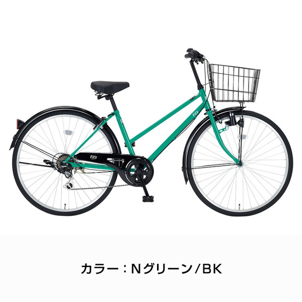 自転車 フィッツギアシティ 26インチ ダイナモライト 6段変速 FTG-C266 ((店舗受取専用商品))