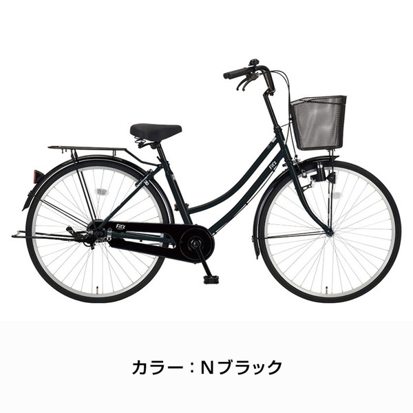 ((5/25-26はポイント３倍))自転車 フィッツ 26インチ ダイナモライト シングル FIT26-II / ダイワサイクル シティサイクル((店舗受取専用商品))｜jitensya-ousama｜03