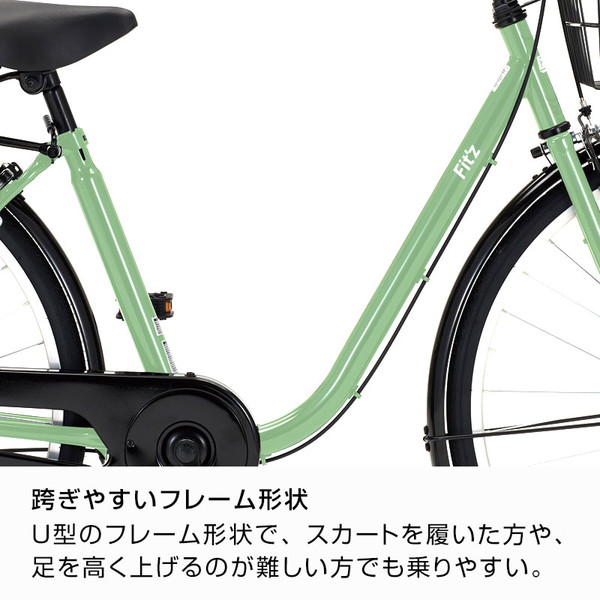 【3/8購入 新品同様】Fit'z シティサイクル 自転車 ダイワサイクル 黒 シティサイクル | ダイワサイクル - DAIWA CYCLE株式会社 電動自転車