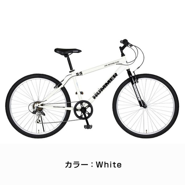 【整備済み製品】　HUMMER ハマー　マウンテンバイク　自転車　人気車種 HUMMER HUMMER(ハマー) 折りたたみマウンテンバイク 26インチ 18