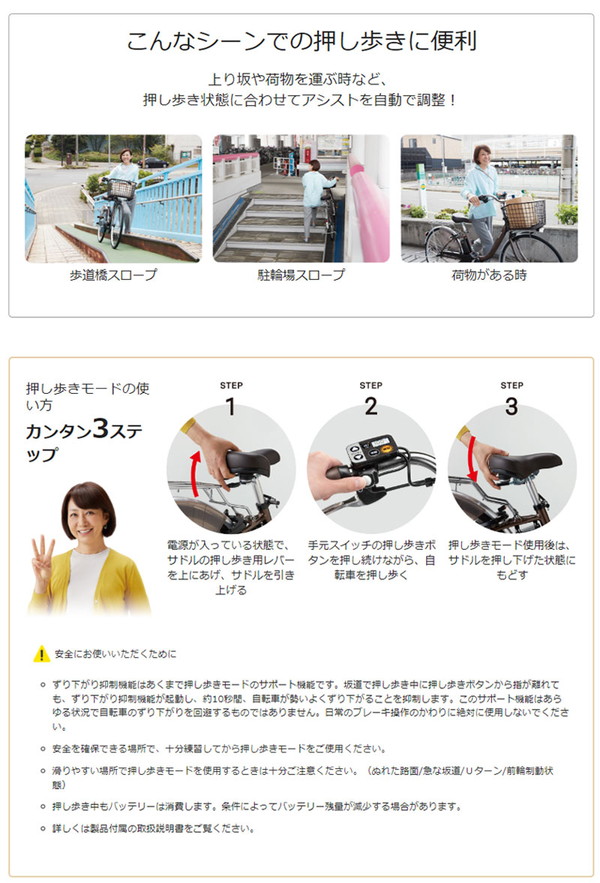 ビビl押し歩き（電動アシスト自転車）の商品一覧｜自転車車体｜自転車