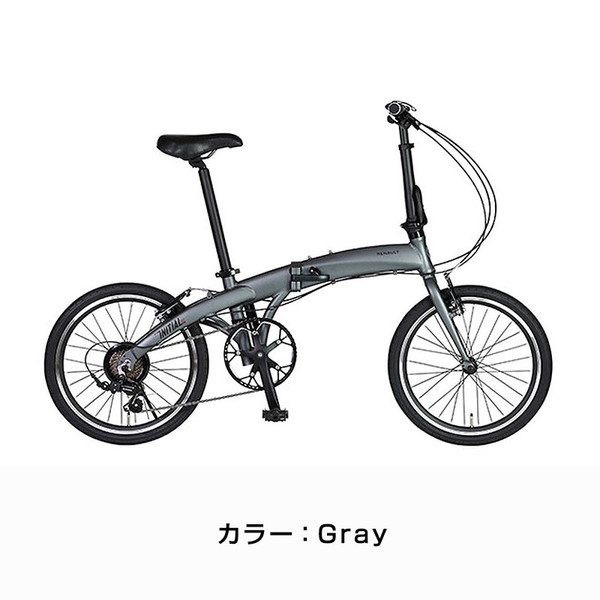 全国送料無料　ルノー　折りたたみ自転車 RENAULT PLATINUM LIGHT6 ルノー(RENAULT) 折りたたみ自転車 14