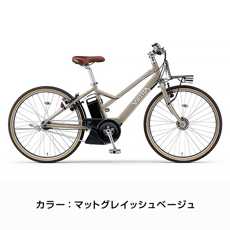 YAMAHA 電動アシスト自転車（色：グリーン系）｜自転車車体