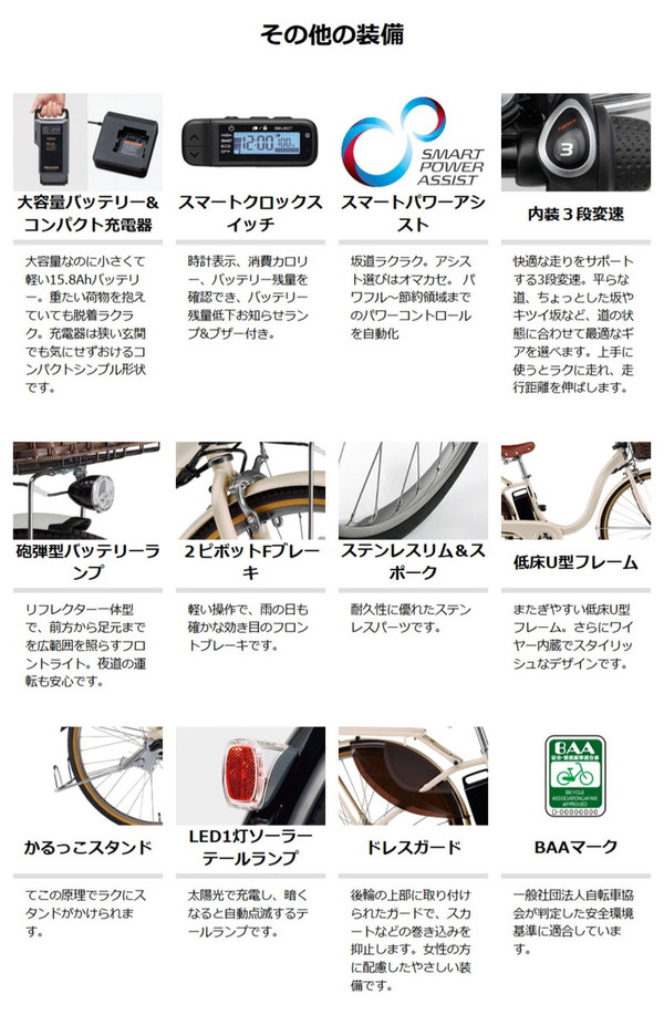 ((ポイント5%_9/11-15))電動自転車...の詳細画像4