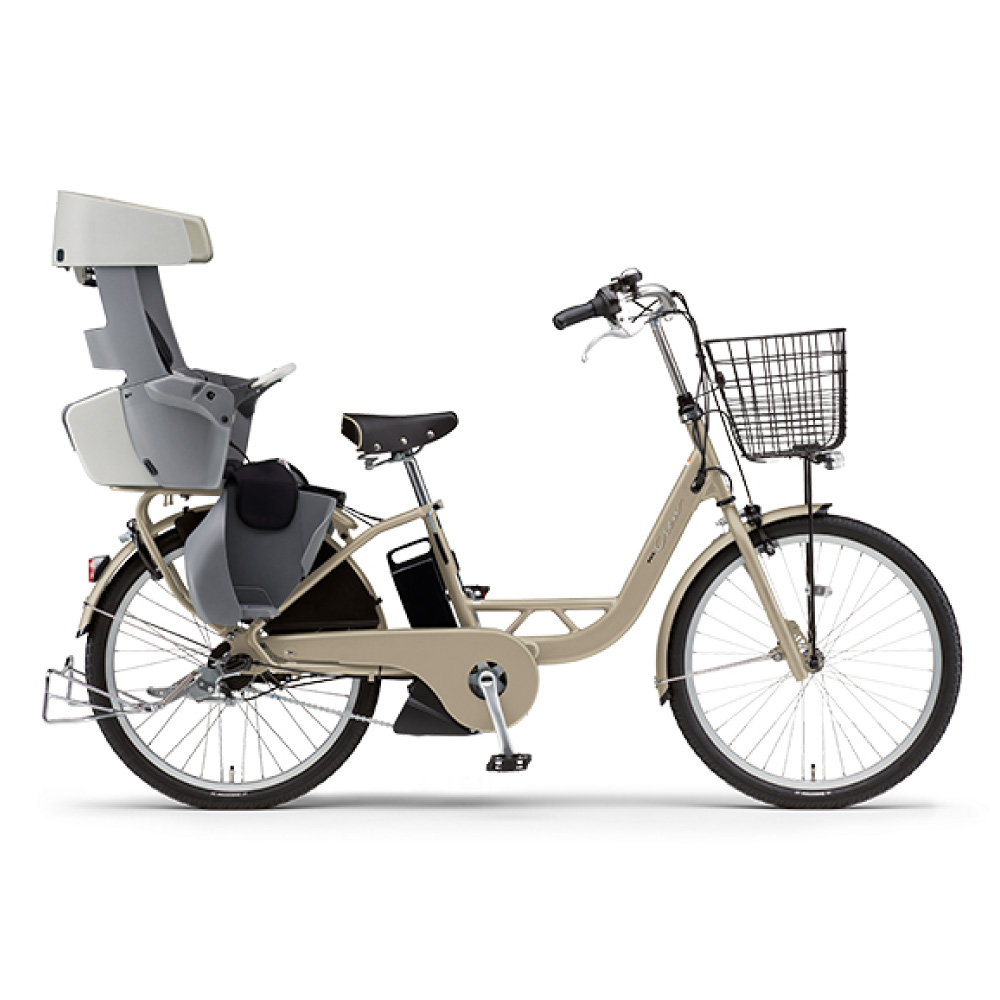 電動アシスト自転車 YAMAHA ヤマハ 2025年モデル PAS Crew パス クルー PA24C マカロンラテ 24インチ