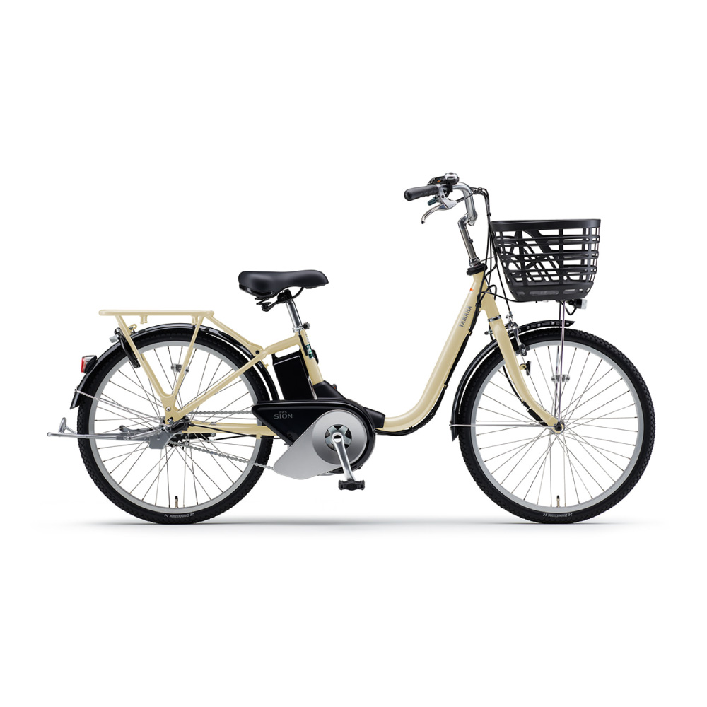 電動アシスト自転車 YAMAHA ヤマハ 2026年モデル PAS SION-U パス シオン ユー PA24SU アイボリー 24インチ