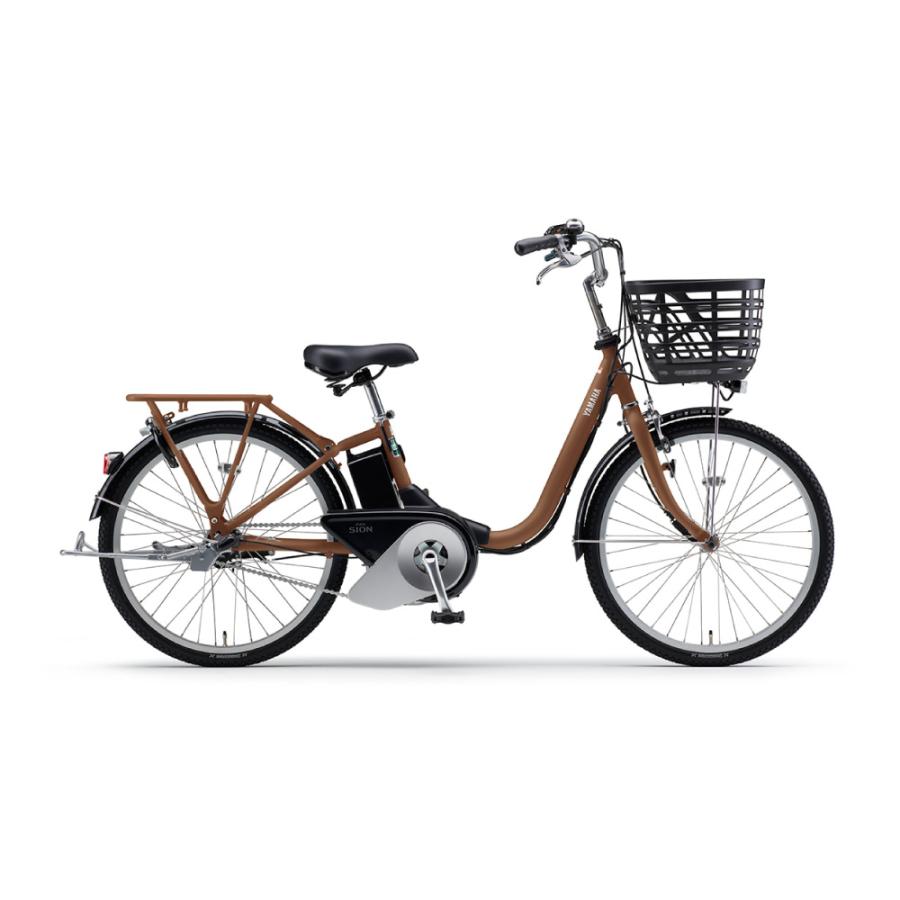 電動アシスト自転車 YAMAHA ヤマハ 2026年モデル PAS SION-U パス シオン ユー PA24SU マットナチュラルブラウン 24インチ