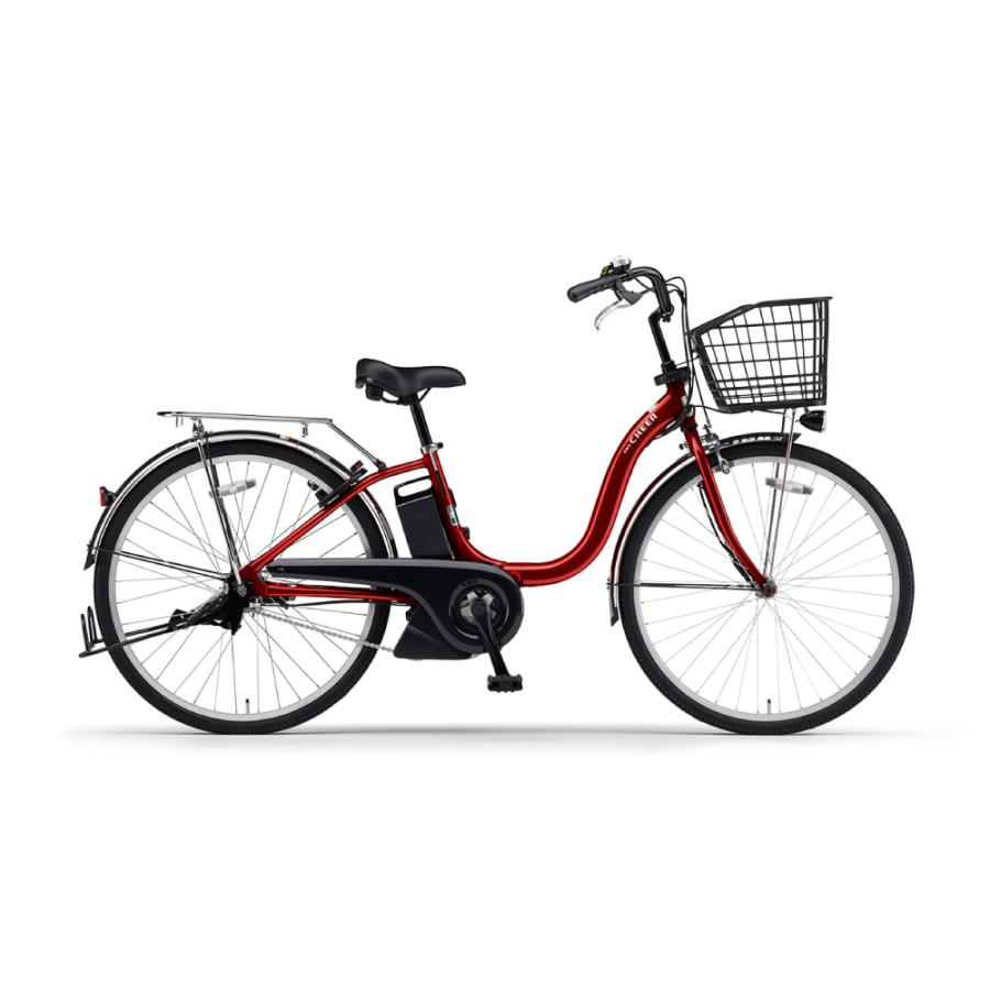 電動アシスト自転車 YAMAHA ヤマハ 2026年モデル PAS CHEER パス チア PA26CH ディープレッド 26インチ