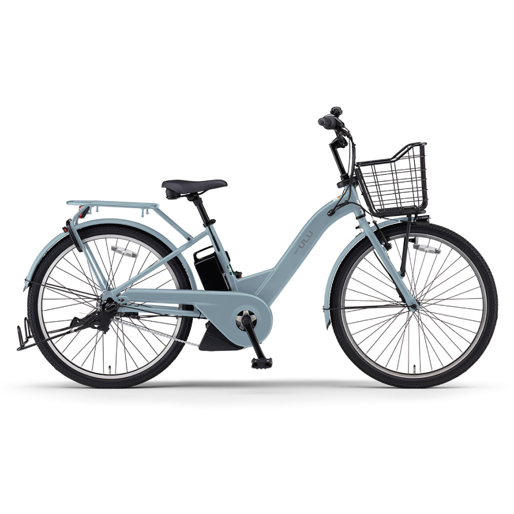 電動アシスト自転車 YAMAHA ヤマハ 2026年モデル PAS ULU パスウル PA26U マットセレスタイトブルー 26インチ