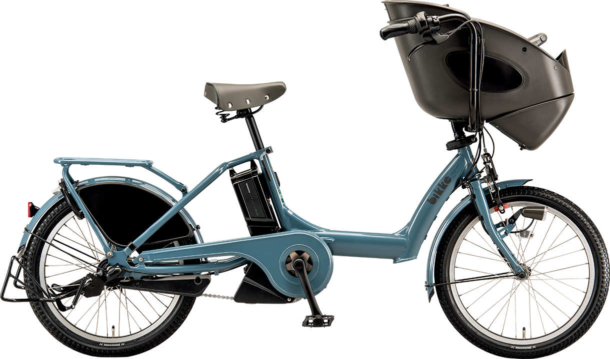 bikke（BRIDGESTONE） 電動アシスト自転車（色：カーキ系