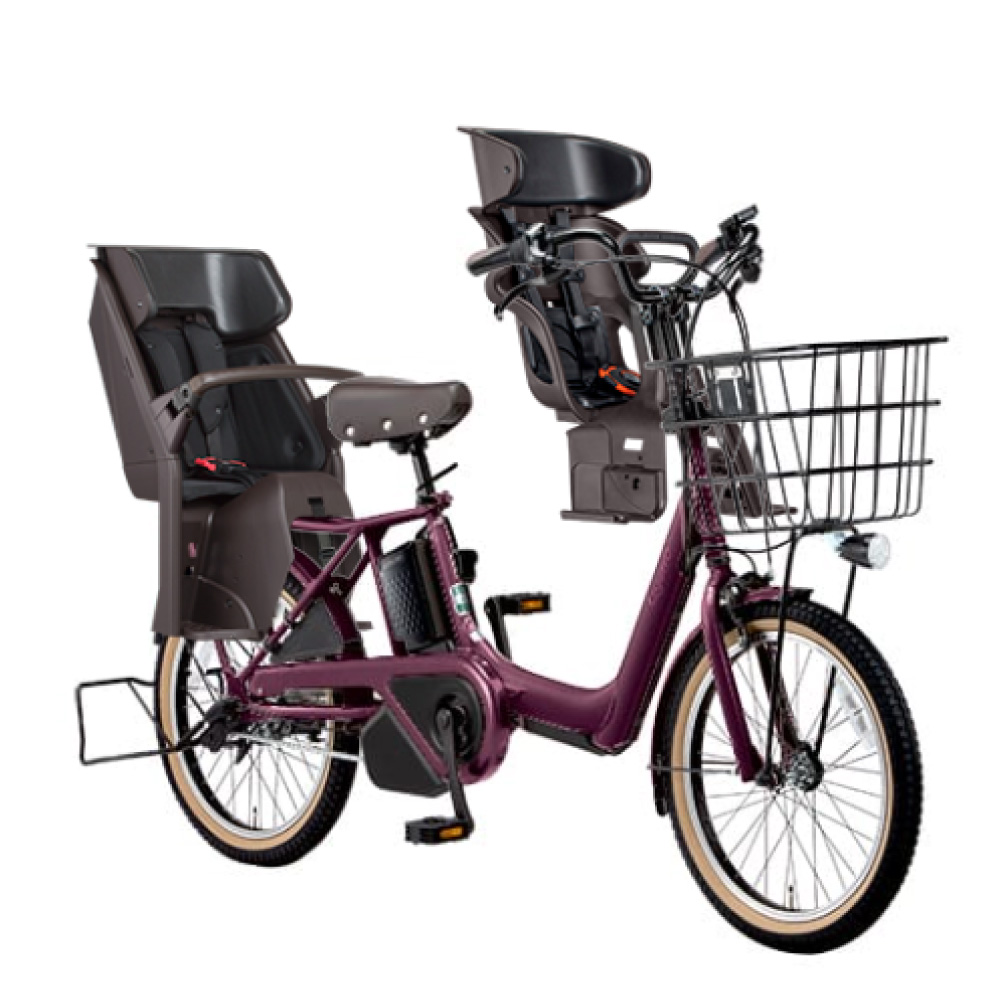 電動アシスト自転車 子供乗せ（色：レッド系）のおすすめ人気