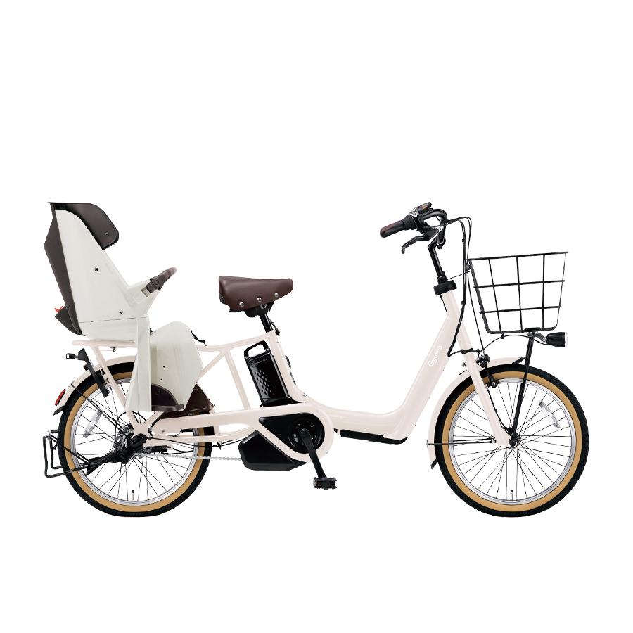 電動アシスト自転車 子供乗せ Panasonic パナソニック 2026年モデル ギュット・アニーズ・DX・押し歩き FAW032 ホワイトグレー
