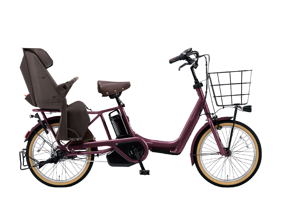 電動アシスト自転車 子供乗せ Panasonic パナソニック 2026年モデル ギュット・アニーズ・DX・押し歩き FAW032 バーガンディ