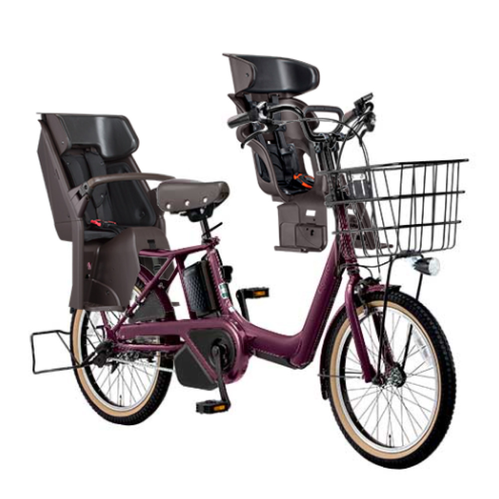 電動アシスト自転車 子供乗せ（色：レッド系）のおすすめ人気