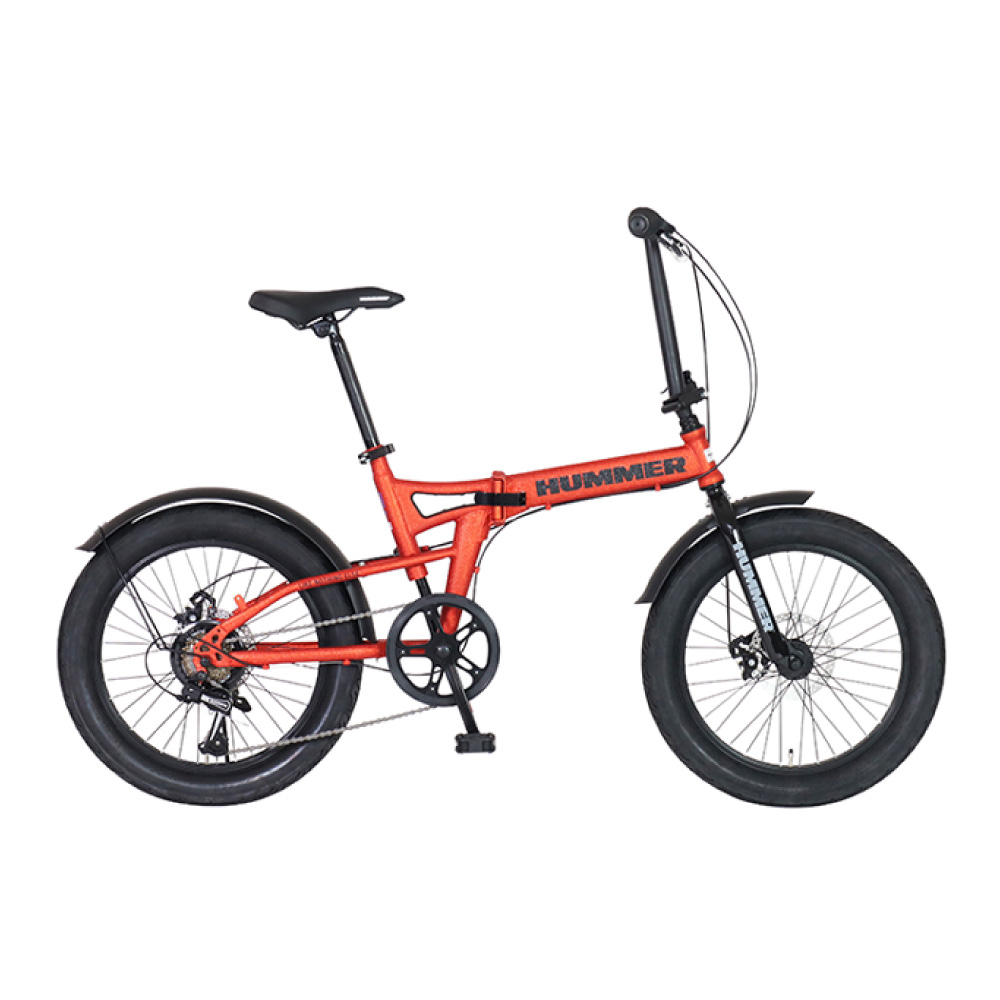 HUMMER 折りたたみ自転車（スタンド：1本スタンド）｜自転車車体