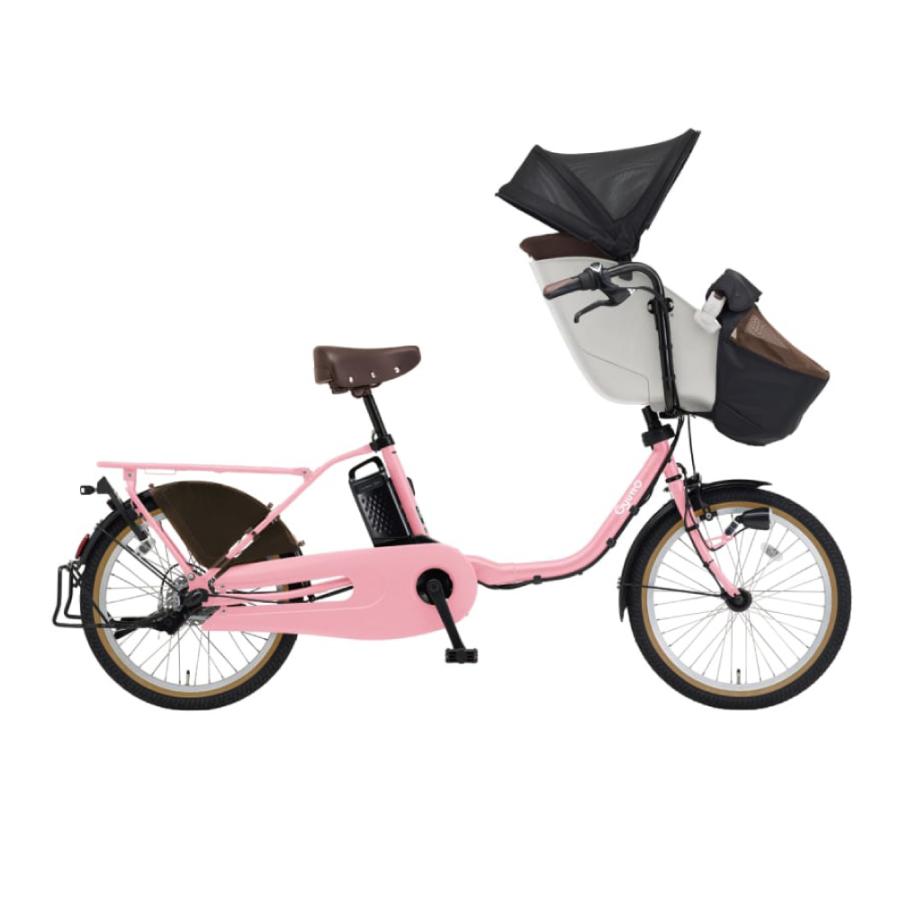 電動アシスト自転車 Panasonic パナソニック 2025年モデル ギュット・クルーム・DX BE-FFD033 M:マットピーチブロッサム 20インチ Gyutto