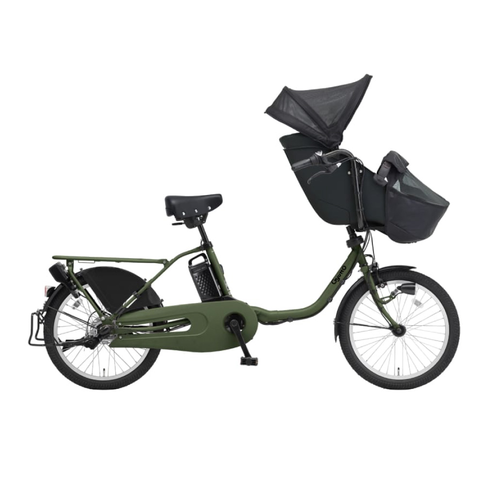 電動アシスト自転車 Panasonic パナソニック 2025年モデル ギュット・クルーム・EX BE-FFE033 G:マットモスグリーン 20インチ Gyutto