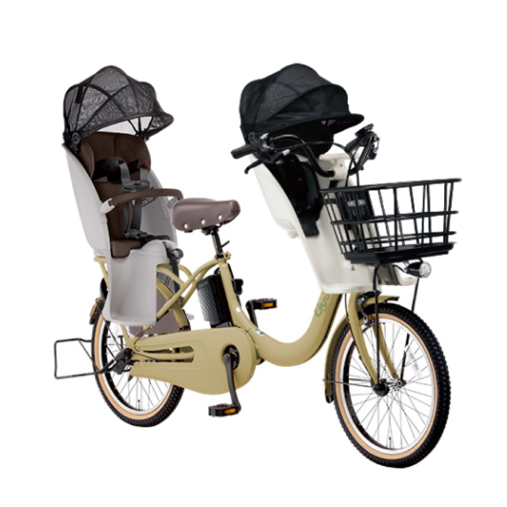 k*3様 Panasonic 電動車体のみ オフタイム 前18型/後20型 折り畳み電動アシスト自転車 2023年