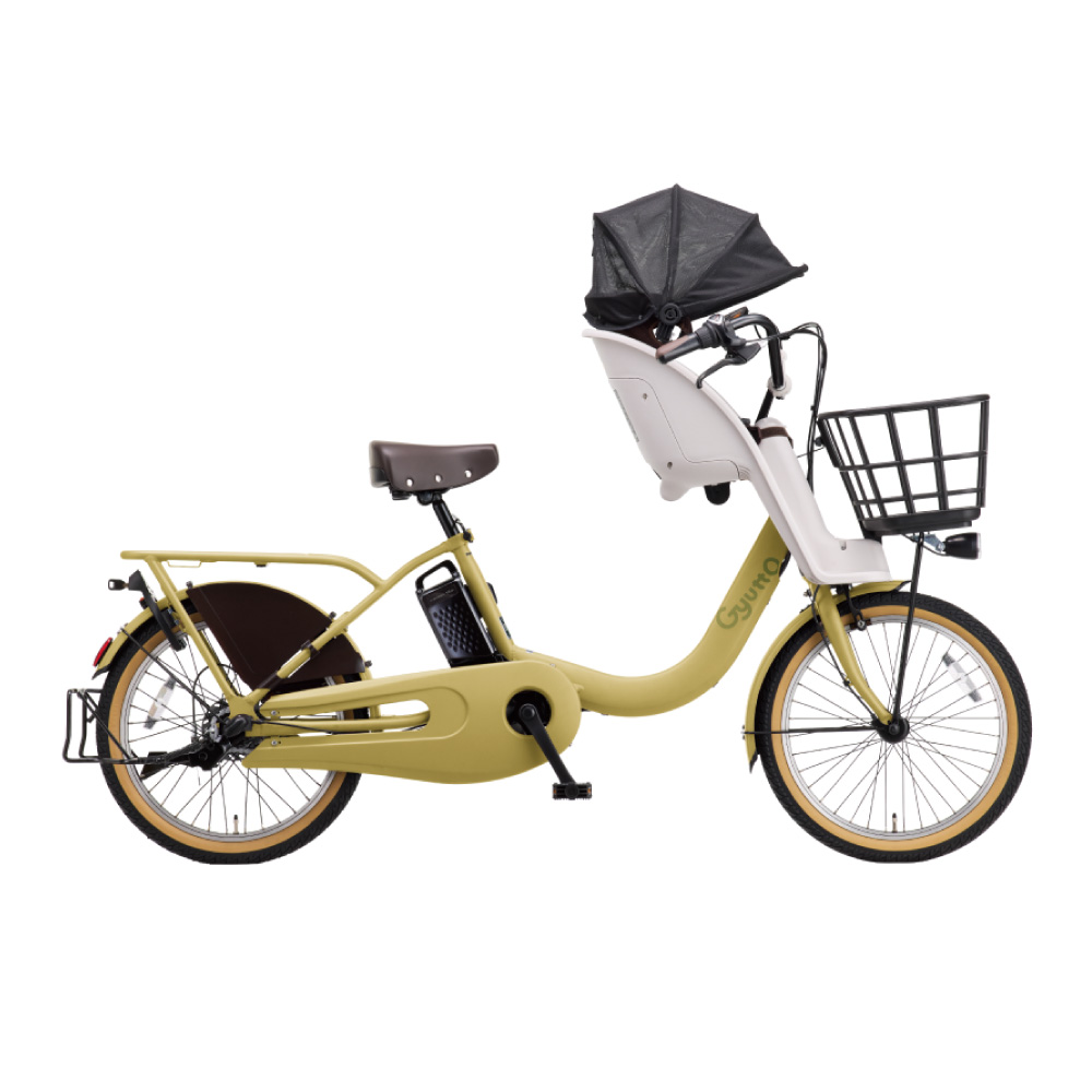 電動アシスト自転車 Panasonic パナソニック 2026年 ギュット・クルームF・DX BE-FHD033 20インチ Gyutto マットシトラスグリーン