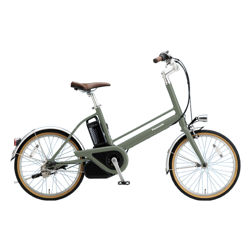 パナソニック 電動自転車 20インチ（色：カーキ系）のおすすめ
