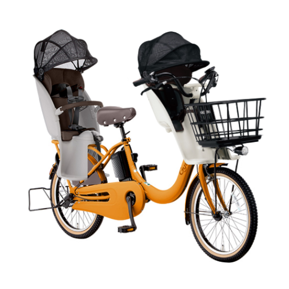 【セット販売】電動アシスト自転車 Panasonic パナソニック 2025年モデル ギュット・クルームR・DX FRD034 20インチ 3人乗り NCD489S/NCD490S | Gyutto | 04