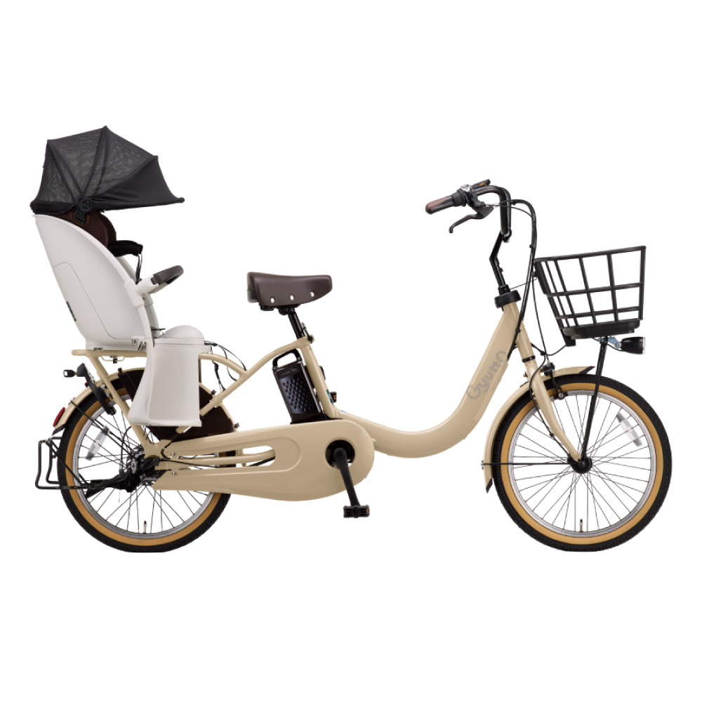 電動アシスト自転車 Panasonic パナソニック 2026年モデル ギュットクルームR DX BE-FRD035 20インチ Gyutto マットキャメル