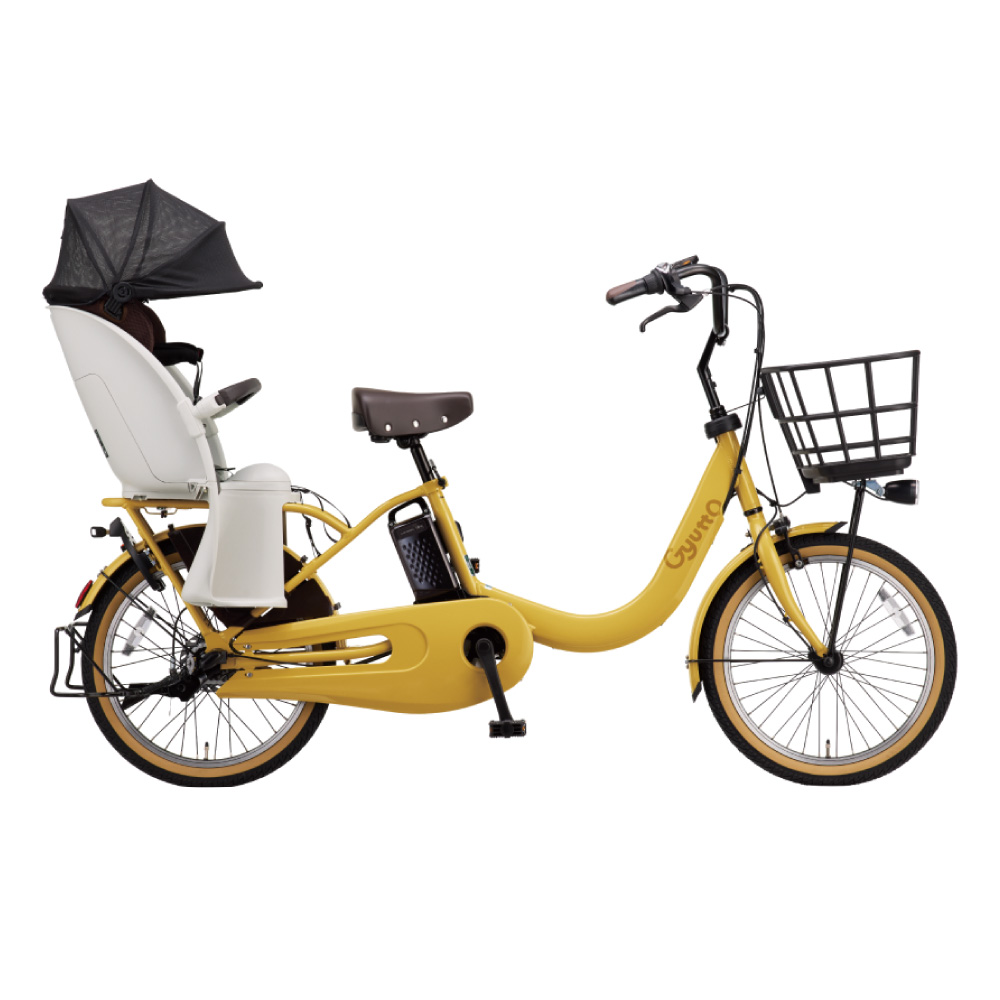 電動アシスト自転車 Panasonic パナソニック 2026年モデル ギュットクルームR DX BE-FRD035 20インチ Gyutto ミュートイエロー