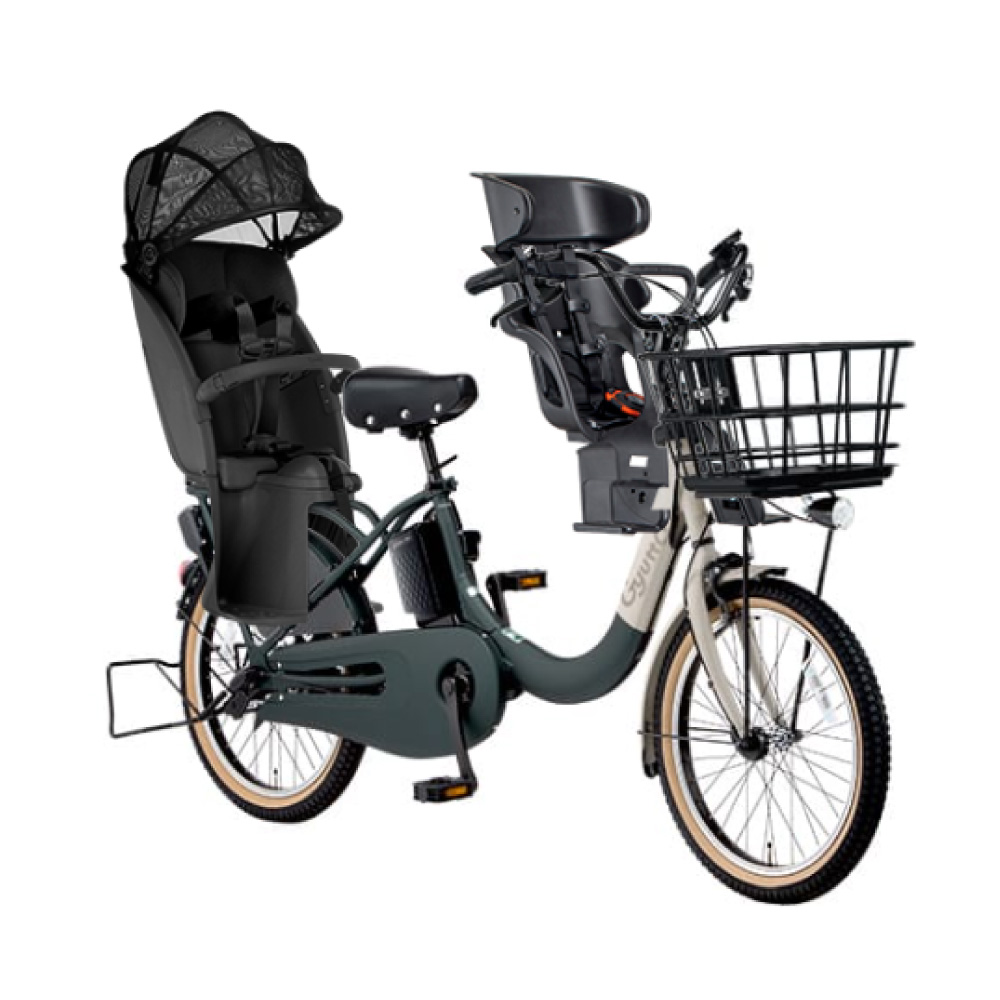 【セット販売】電動アシスト自転車 Panasonic パナソニック 2025年モデル ギュット・クルームR・EX FRE034 20インチ Gyutto 3人乗りセット NCD510S/NCD512S | Gyutto | 03