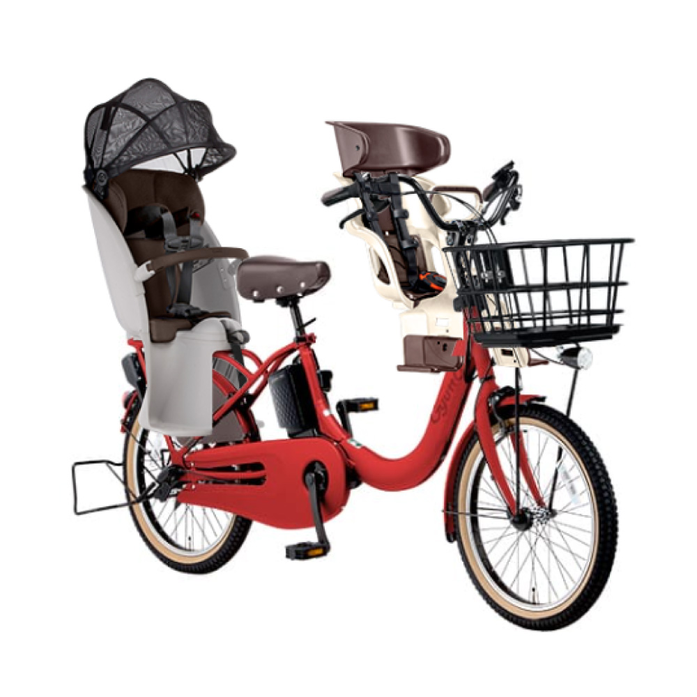 【セット販売】電動アシスト自転車 Panasonic パナソニック 2025年モデル ギュット・クルームR・EX FRE034 20インチ Gyutto 3人乗りセット NCD510S/NCD512S | Gyutto | 04