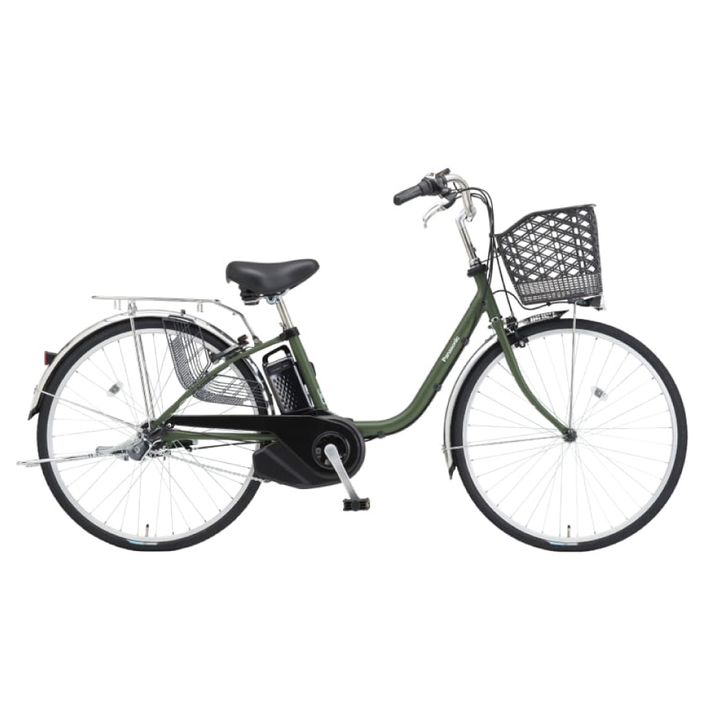 電動アシスト自転車 Panasonic パナソニック 2025年モデル ビビ・SX BE-FS433 G2:マットモスグリーン 24インチ ViVi
