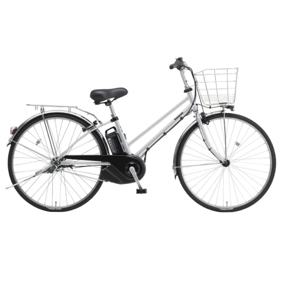 電動アシスト自転車 Panasonic パナソニック 2025年モデル ティモ・DX BE-FTD753 S:シャイニーシルバー 27インチ TIMO
