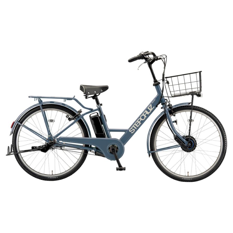 電動アシスト自転車 BRIDGESTONE ブリヂストン ステップクルーズe 26インチ ST6B45 E.Xネイビーグレー 2025年モデル