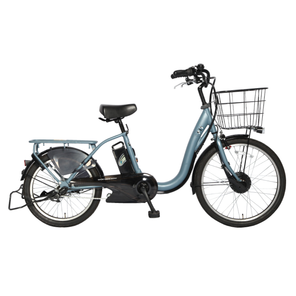 電動アシスト自転車 PELTECH ペルテック 2025年モデル TDH408L (12Ah) ブルー 24インチ