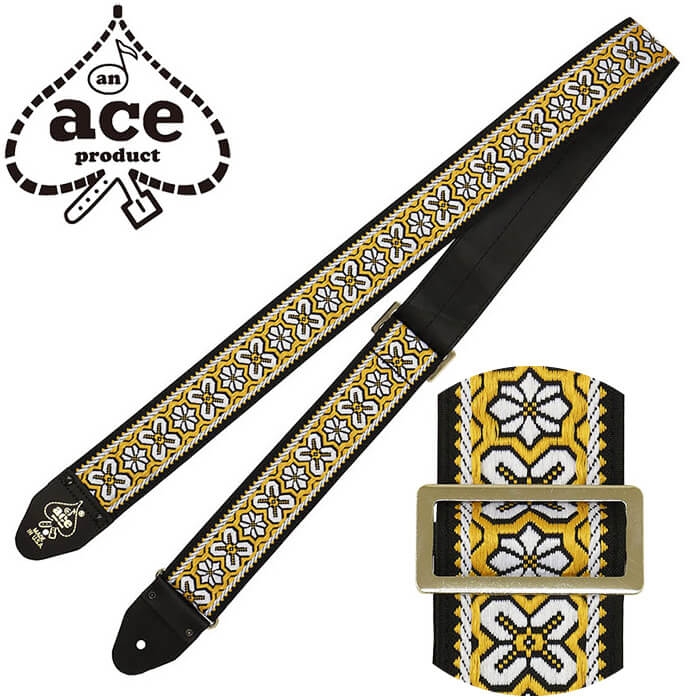 ギター ストラップ D'Andrea Ace Guitar Straps ACE-2 -Greenwich