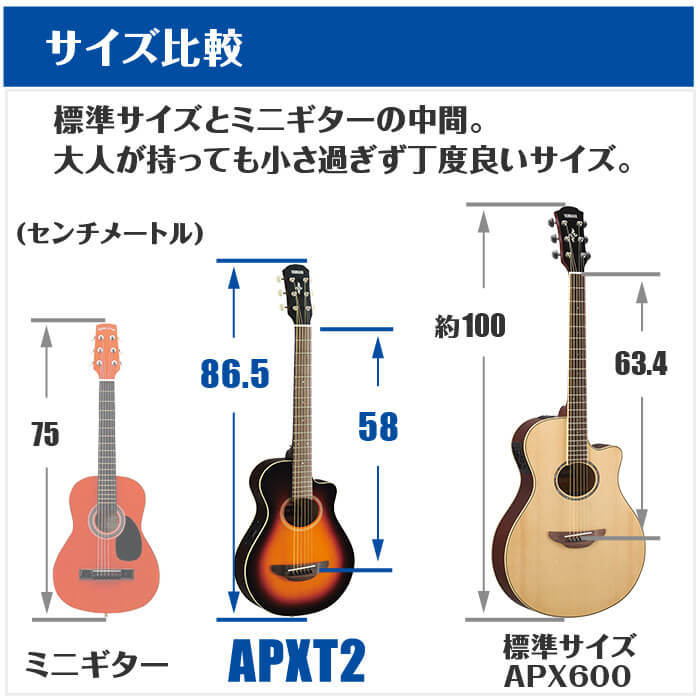 アコギ サイズ比較