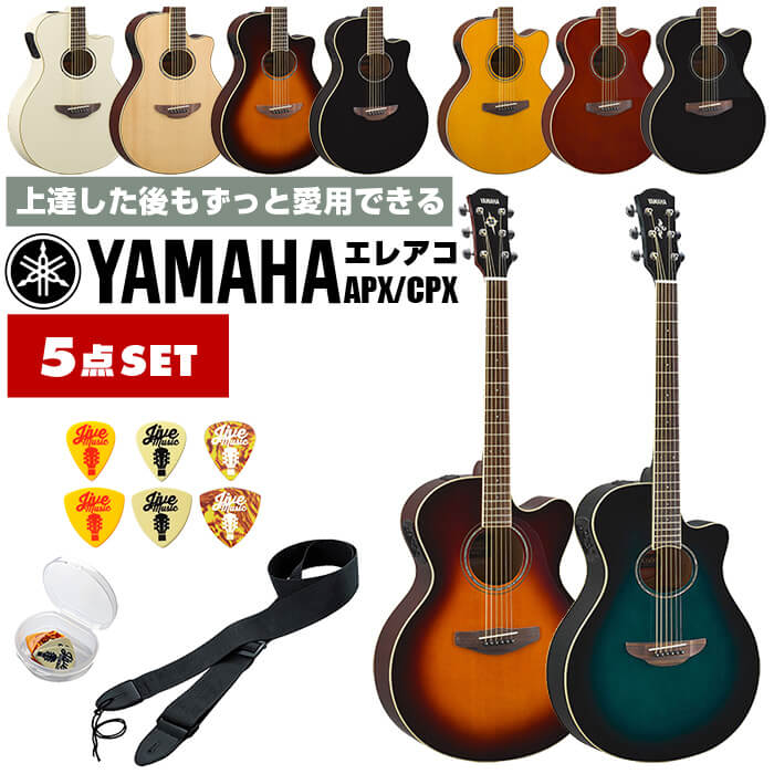 定番再入荷サ9960M★YAMAHA/ヤマハ　アコースティックギター/アコギ/エレアコ　CPX-5 YN　専用ケース付 ヤマハ