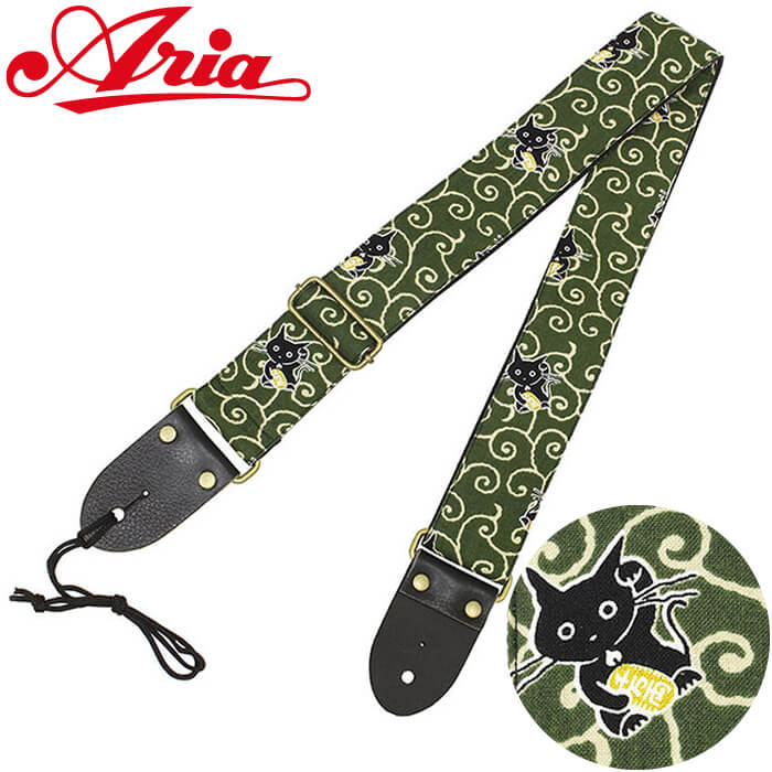 ARIA（楽器） ギター ストラップ (エレキ アコースティックギター